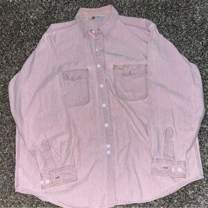 Vintage Carhartt Rugged outdoor wear Shirt Men’s large button up